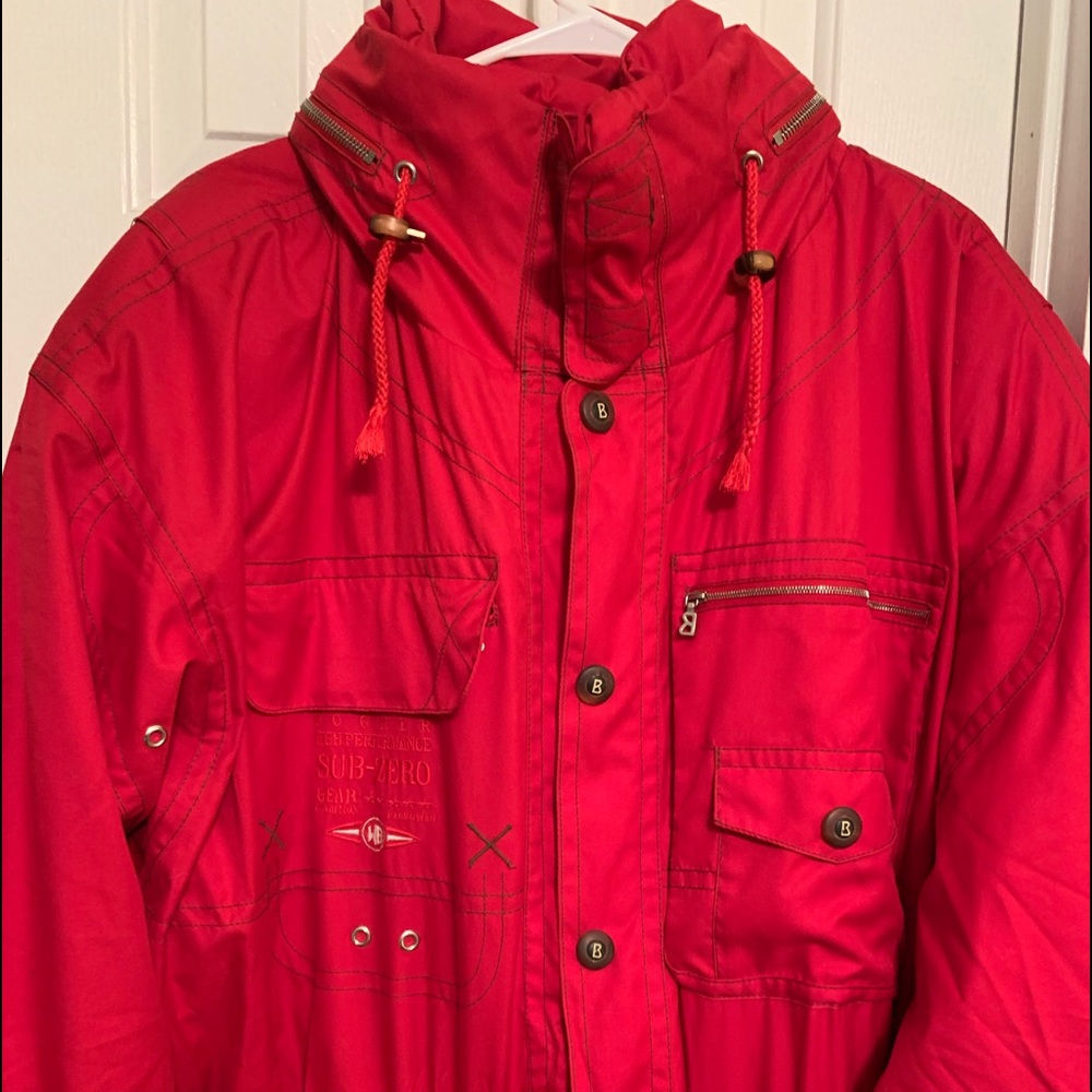 Vintage 90s Bogner 2 piece ski suit
